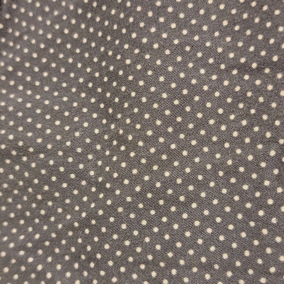 lee gray polka dots capri size 12 medium - Picture 8 of 14